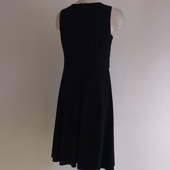 Jessica Howard dress 10P w leopard trim $109 - Picture 3 of 3